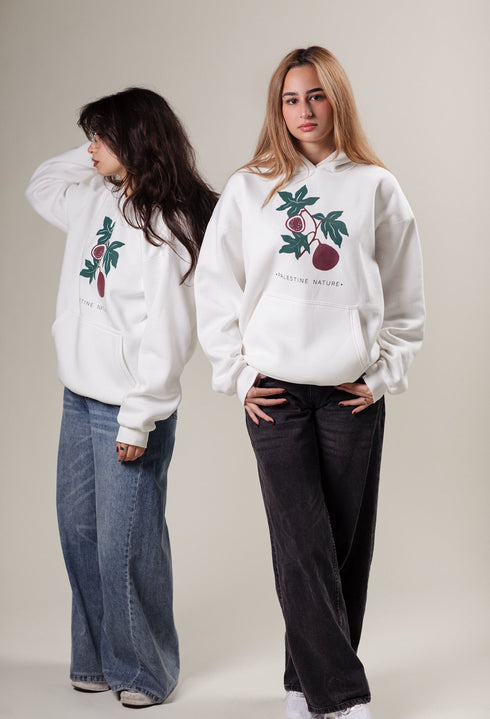 Hoodie - Palestine Nature Fig