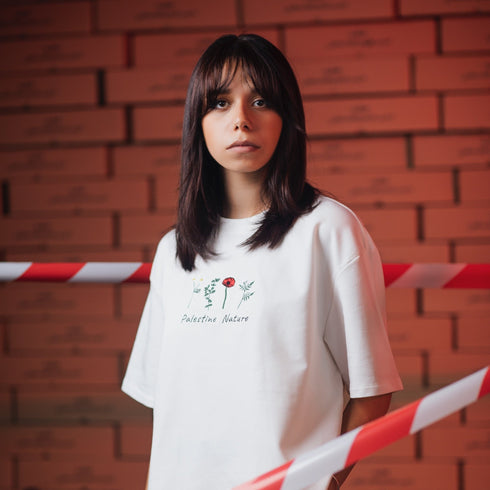 Oversized T-Shirt - Palestine Nature