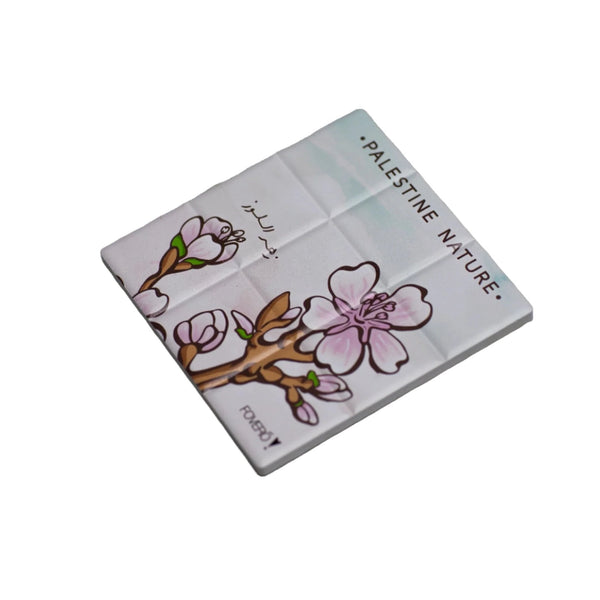 Untersetzer - Mandelblüte