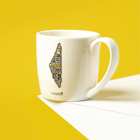 Mug - Map of Palestine Cities