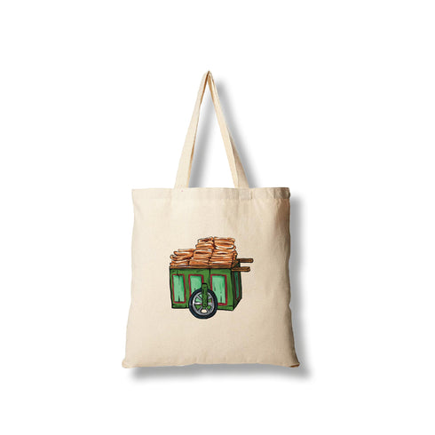 Tote bag - Jerusalem Kaak Cart