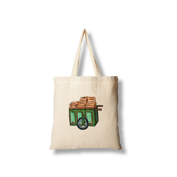 Tote bag - Jerusalem Kaak Cart