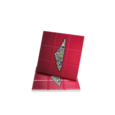 Untersetzer - Karte der Städte Palästinas